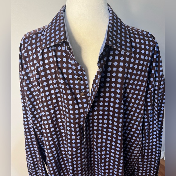 Bertigo Men’s Shirt in 2 XL w/ Lots of Color and Style!! - Picture 2 of 9